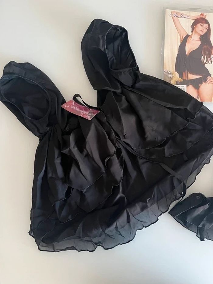 Ensemble nuisette lingerie nuit Taille S /M Andlina Ensembke haut et bas sexy - photo numéro 4