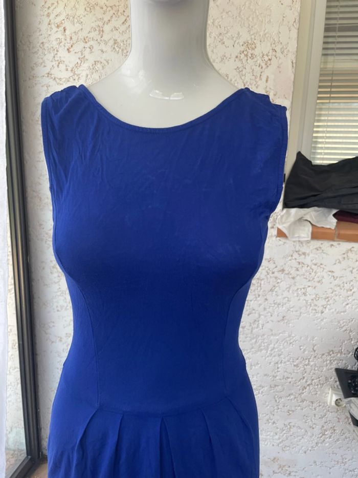 Robe bleue de la marque mango - photo numéro 2