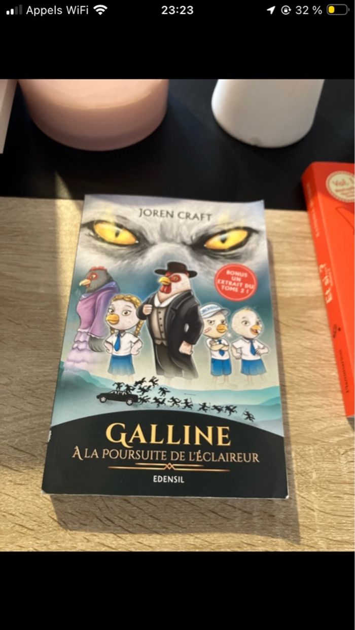 Galline À la poursuite de l’éclaireur