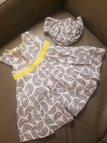 Robe + bloomer 3 mois