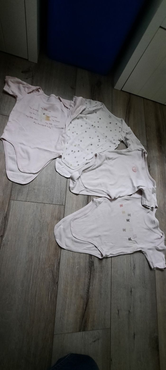 Lot body manche courte