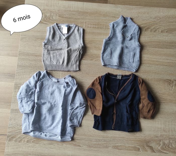 Pulls légers 6 mois