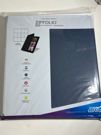 Binder Bleu 480 Ultimate Guard Zipfolio Xenoskin