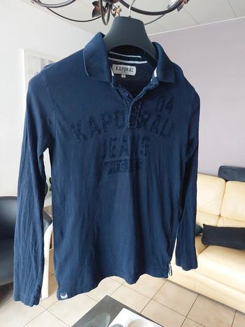 Polo kaporal à manche longue 12 ans