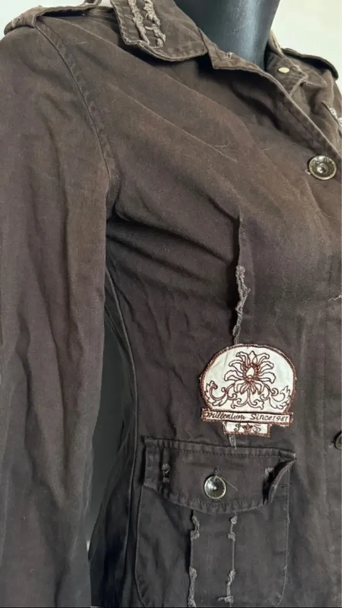 Très belle pièce vintage, trench millenium vintage - photo numéro 2