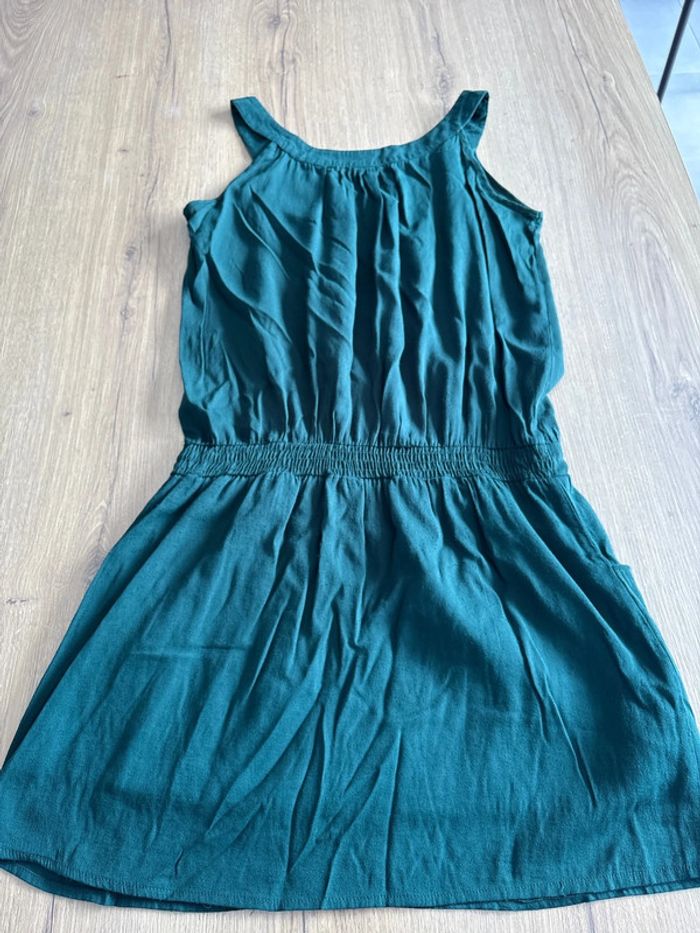 Robe Etam vert sapin - photo numéro 4