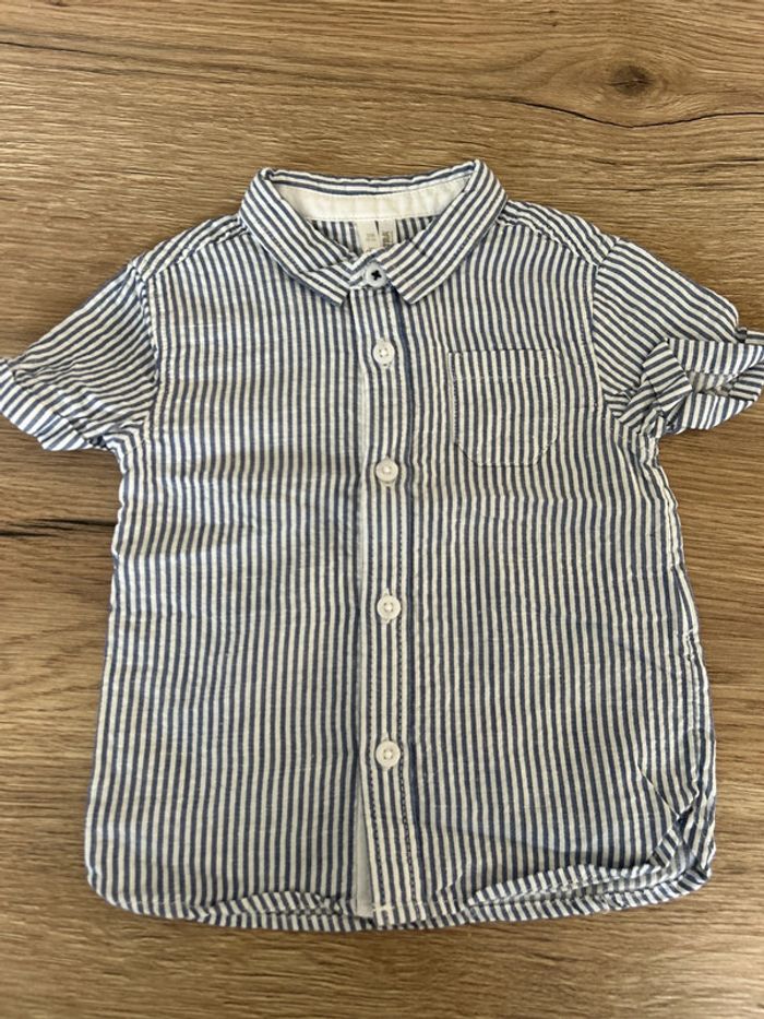 Ensemble chemise + jeans 3mois - photo numéro 2