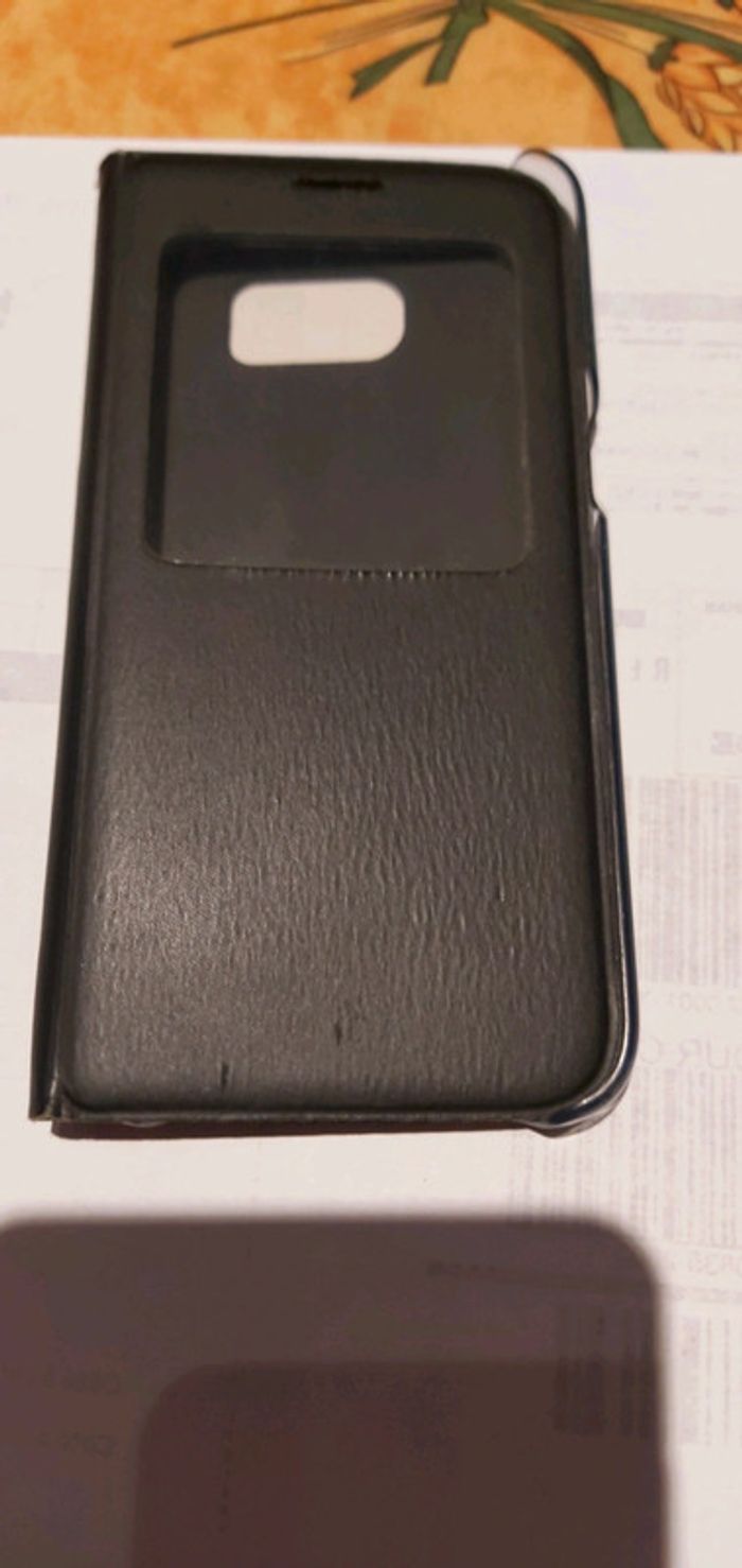 S view cover + coque silicone  transparent - photo numéro 2