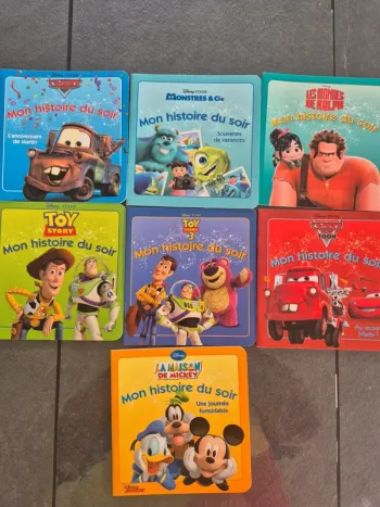 Lot de 7 Livres Disney - Mon Histoire Du Soir