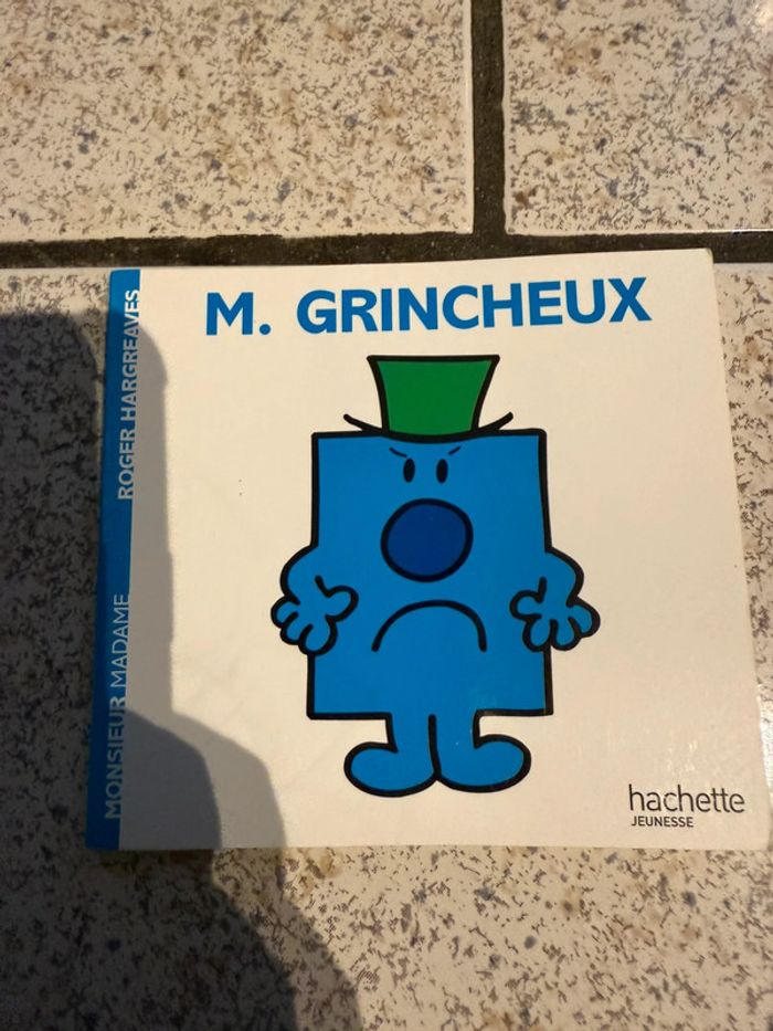 Livre Monsieur Grincheux
