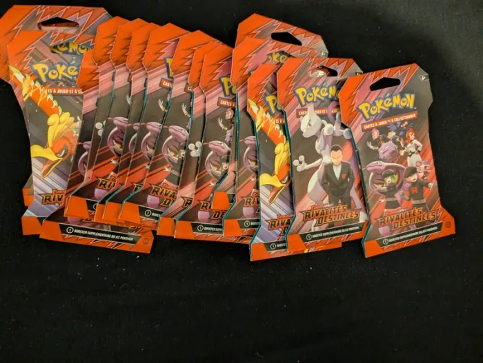 17 blisters EV10 cartons Rivalitées Destinées.