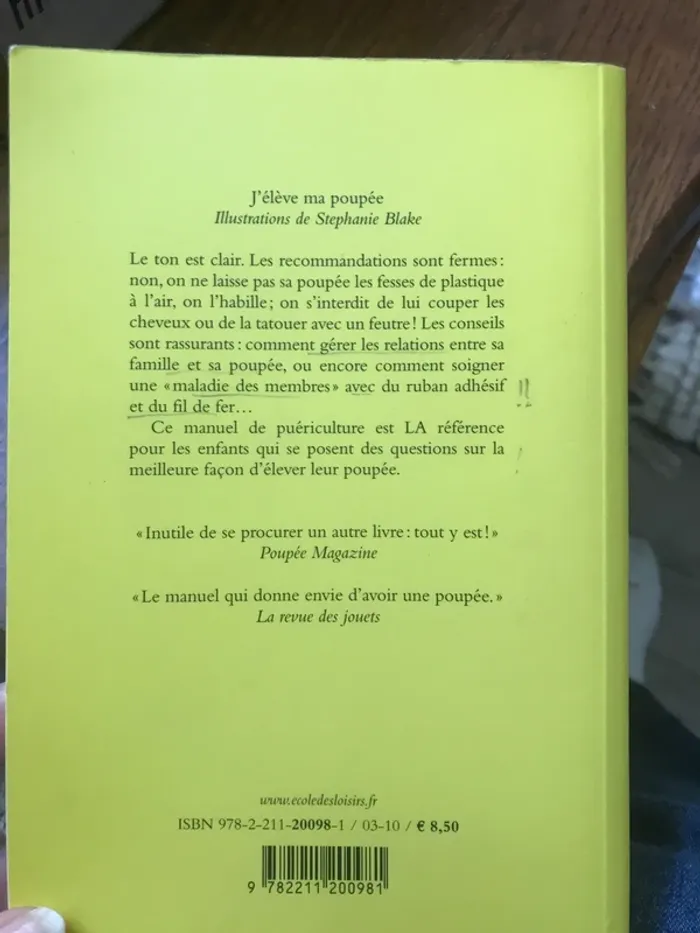 J’élève ma poupée - photo numéro 2