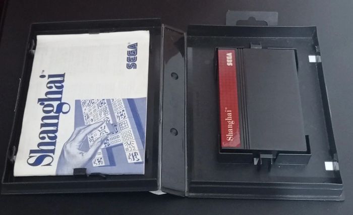 😍 rétro gaming sega master system Shanghai complet - photo numéro 3