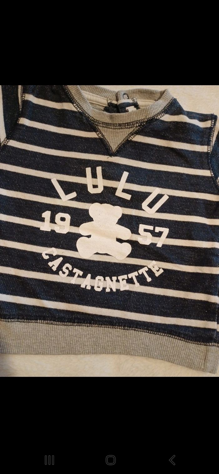 Sweat bébé taille 6 mois - photo numéro 2