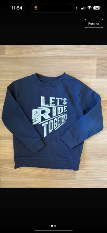 Pull garçon 6 ans