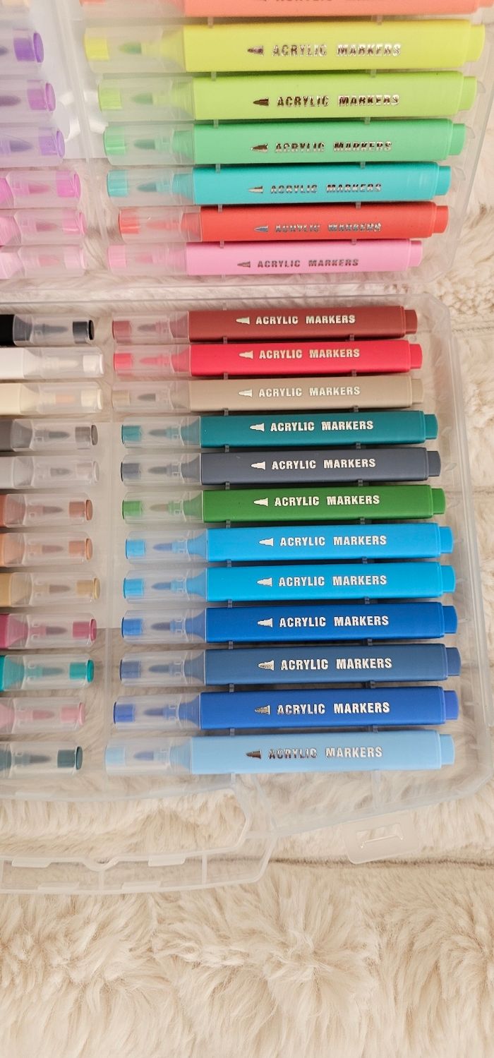 Lot de 48 marqueurs acrylique Neufs - photo numéro 4