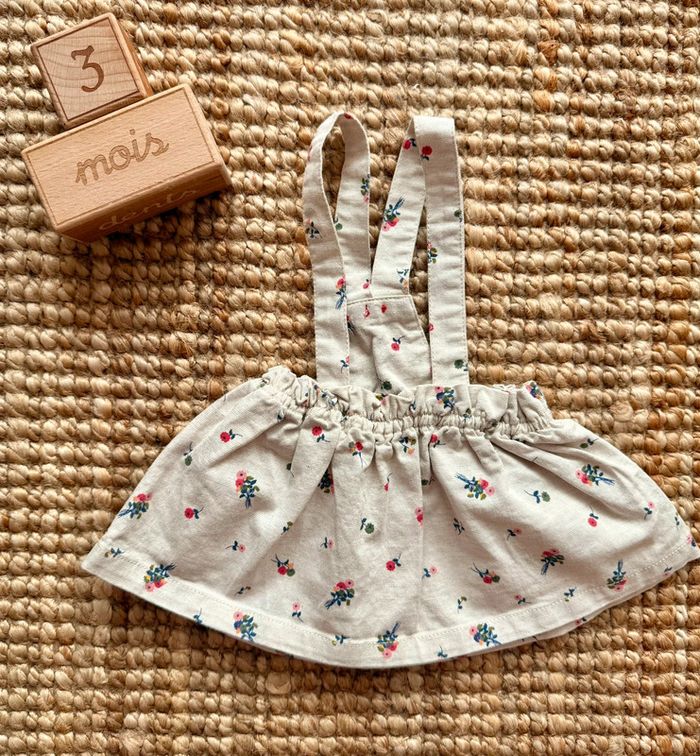 Jupe à bretelles Sergent Major 3mois / 60cm