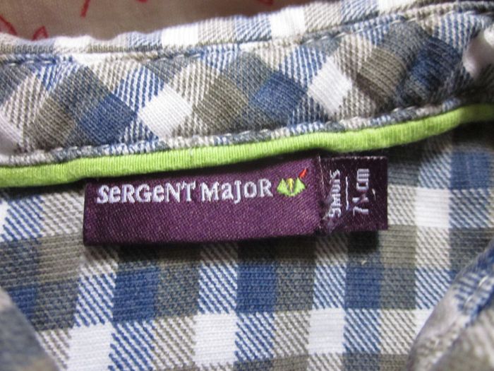 Chemise manches longues à carreaux 9 mois - photo numéro 4