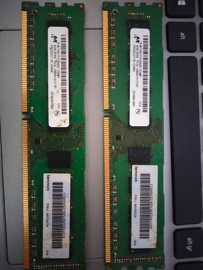 Barrette RAM 4Go DDR3