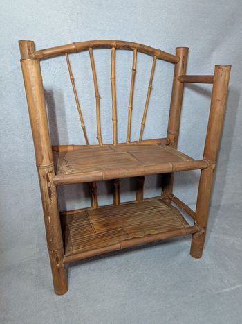 Étagère en Bambou Vintage