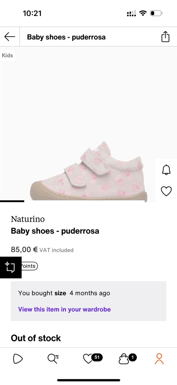 Naturino chaussures premiers pas taille 19 - photo numéro 7