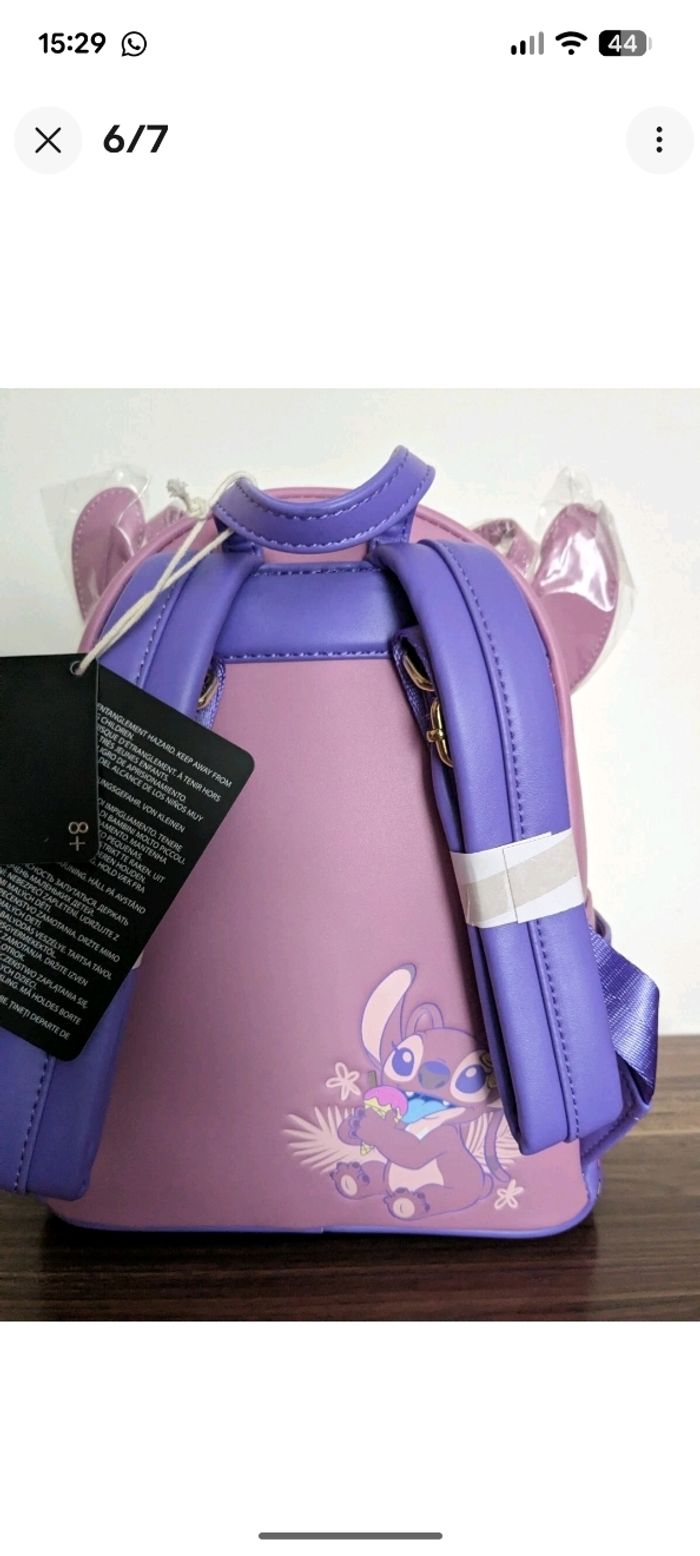 Sac à dos Loungefly Disney Angel - photo numéro 6