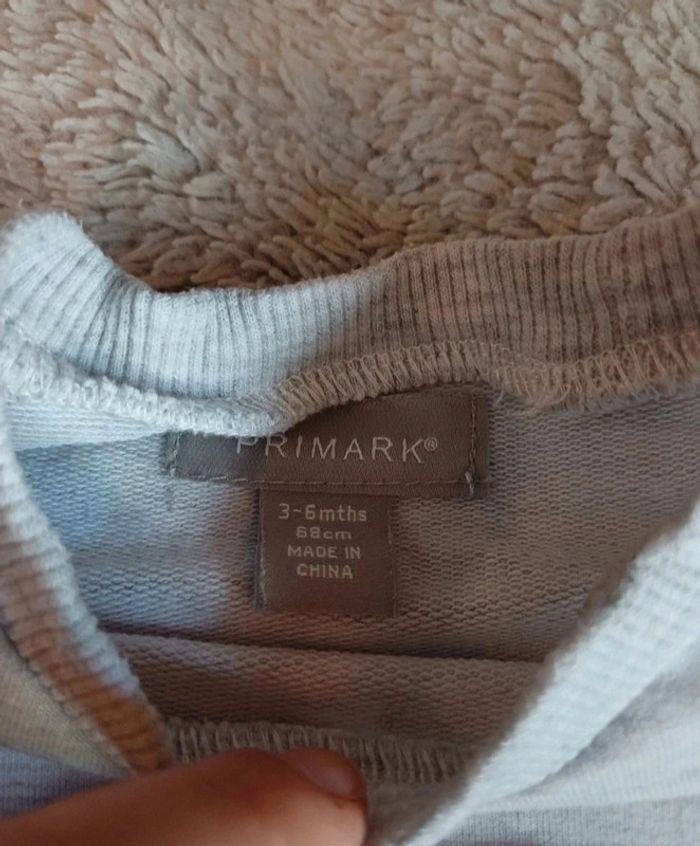 Sweat bébé fille taille 3/6 mois - photo numéro 2