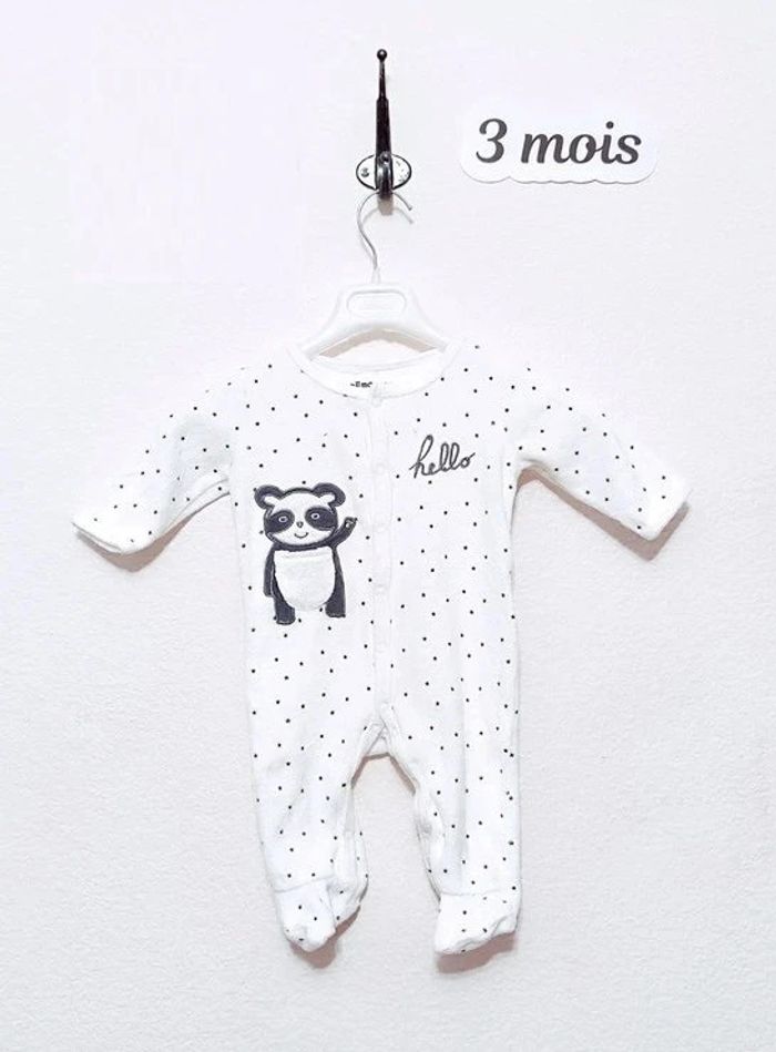 Pyjamas bébé fille taille 3 mois