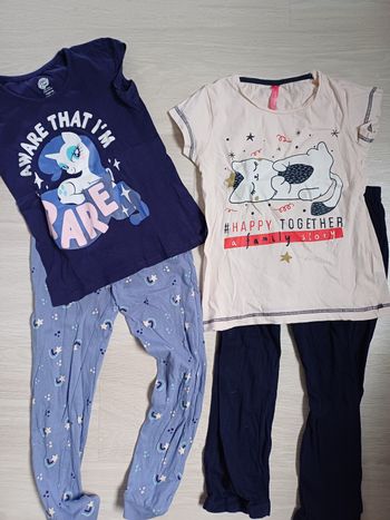 Lot de 2 pyjamas 6 ans