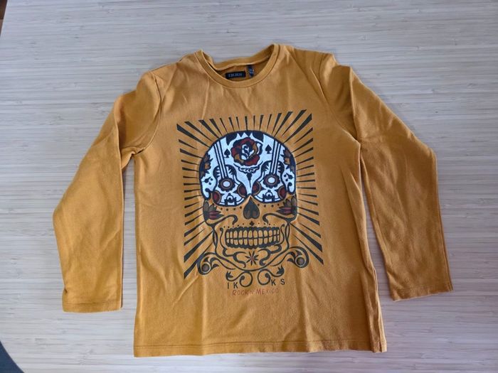 Lot t-shirts manches longues 8ans - photo numéro 3