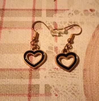 Boucles d'oreilles coeur