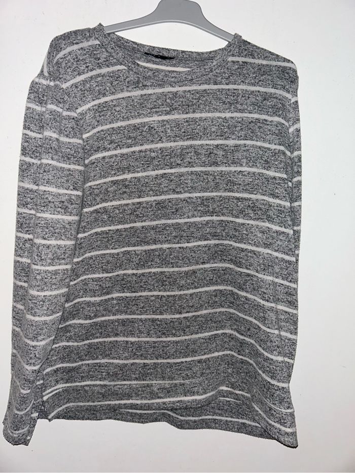 Pull rayé
