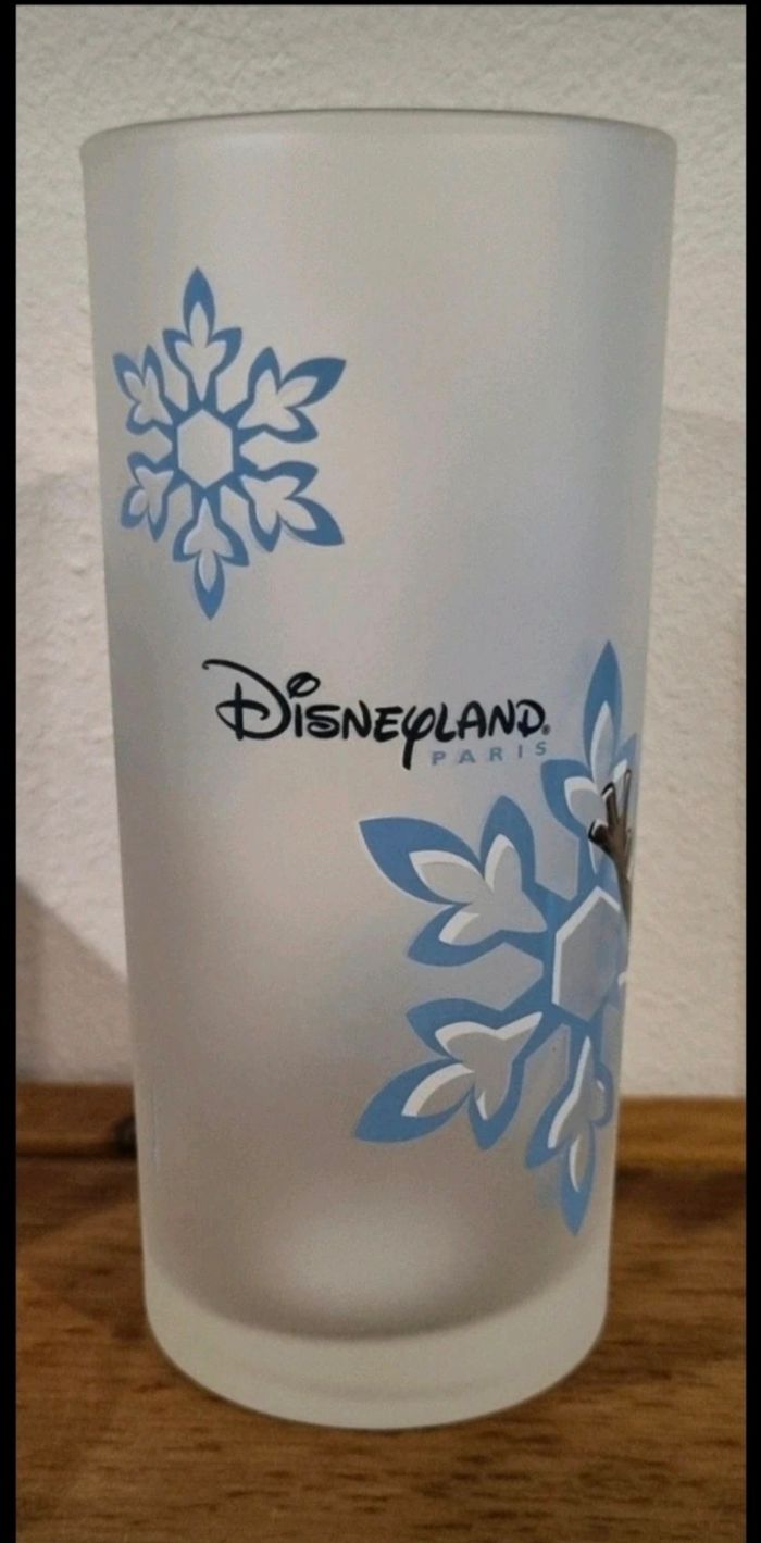 Verre Disneyland Olaf reine des neiges - photo numéro 2