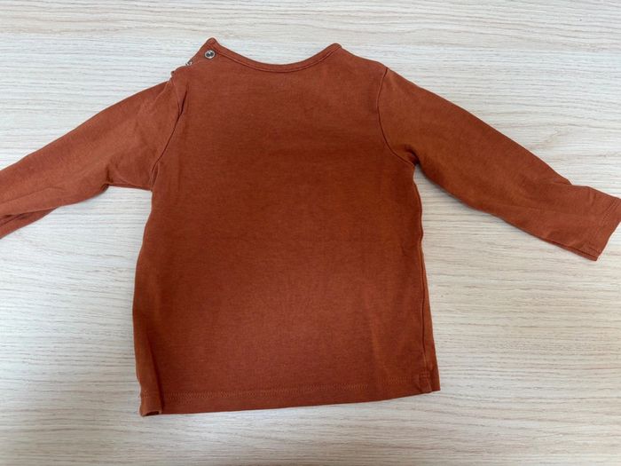 T-shirt manches longues Hema girafe zèbre - photo numéro 4