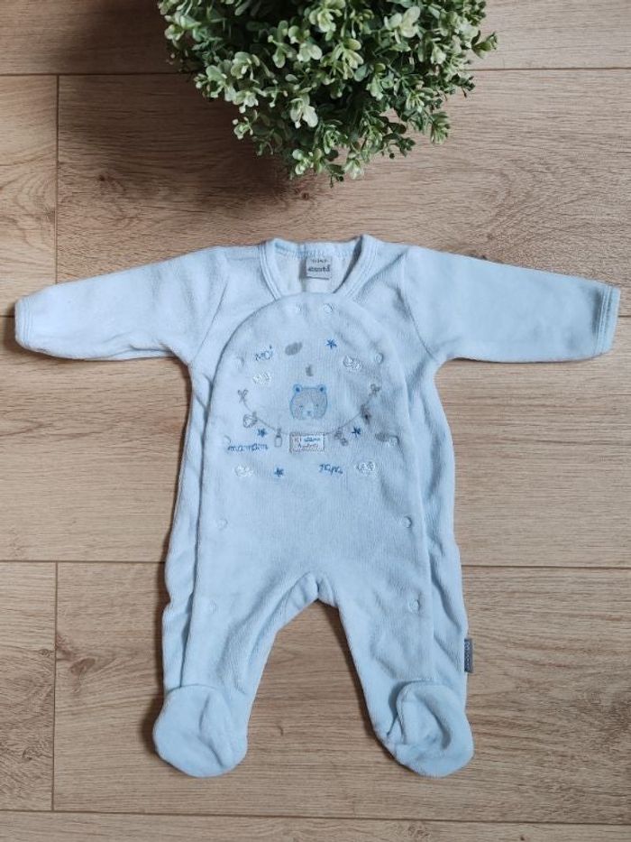 Pyjama bleu clair 1 mois Absorba 🌸