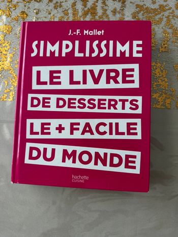 Le livre de desserts le plus facile