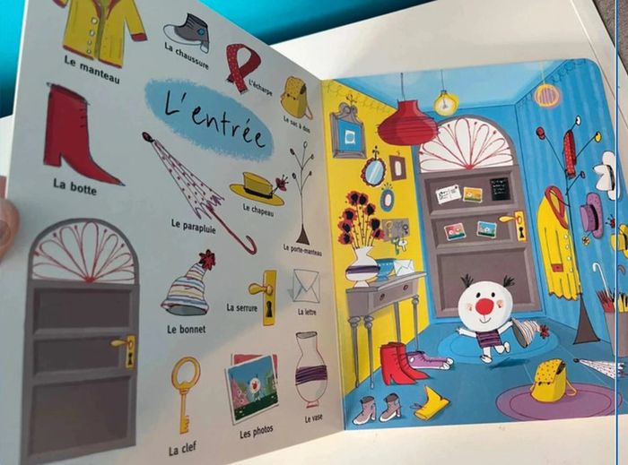 Livre cartonné mon imagier de la maison dès 18 mois neuf - photo numéro 5