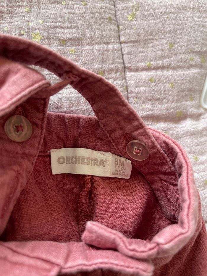 Salopette neuve fille Orchestra taille 6 mois - photo numéro 3