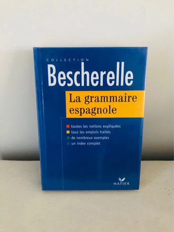 Livre bescherelle la grammaire espagnole