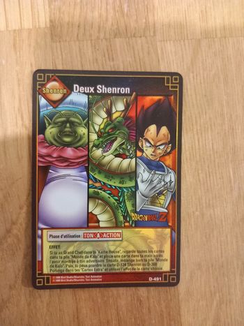 Carte Dragon Ball Z D-491