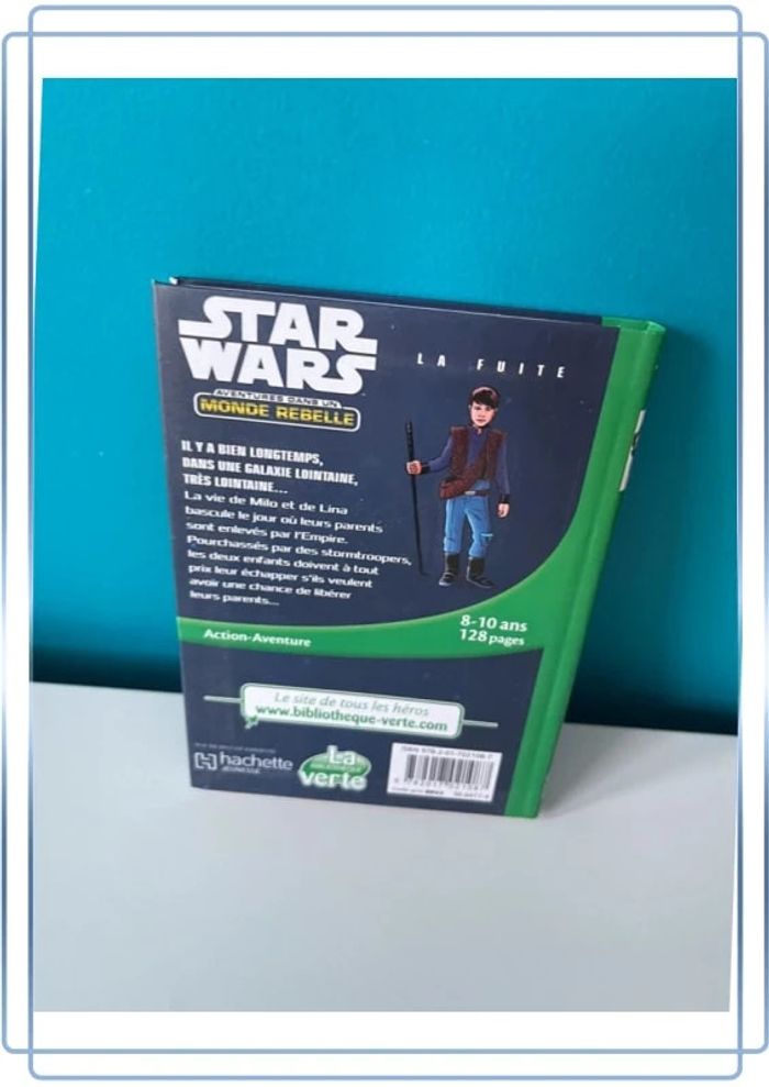 Livre stars wars bibliothèque verte - photo numéro 2