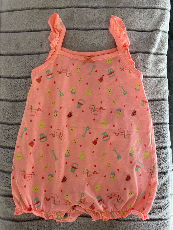 Lot pyjamas fille été 12 mois - photo numéro 3