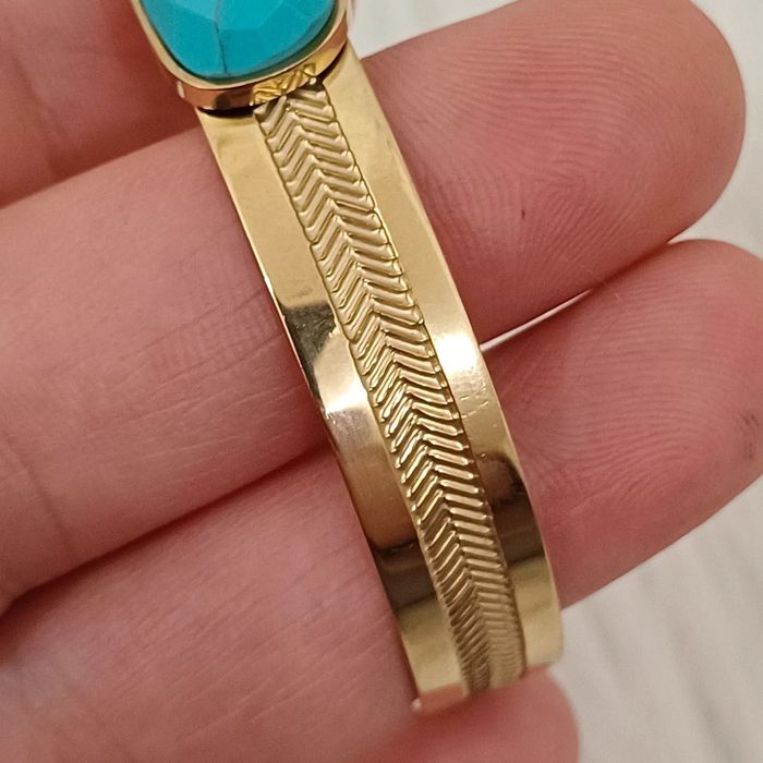Bracelet jonc ikita en acier inoxydable - photo numéro 8