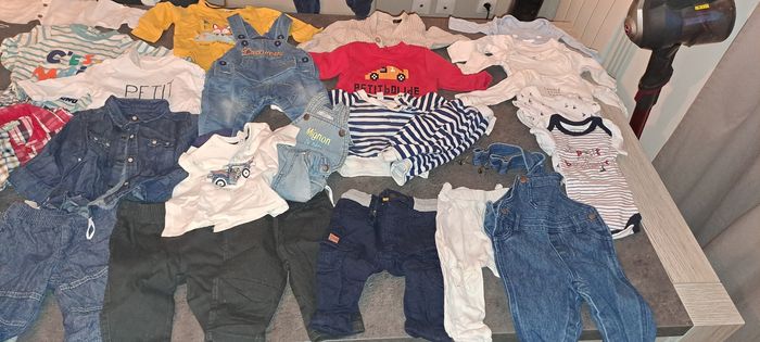 Lot 40 vêtements bébé garçon - 3 mois - photo numéro 3