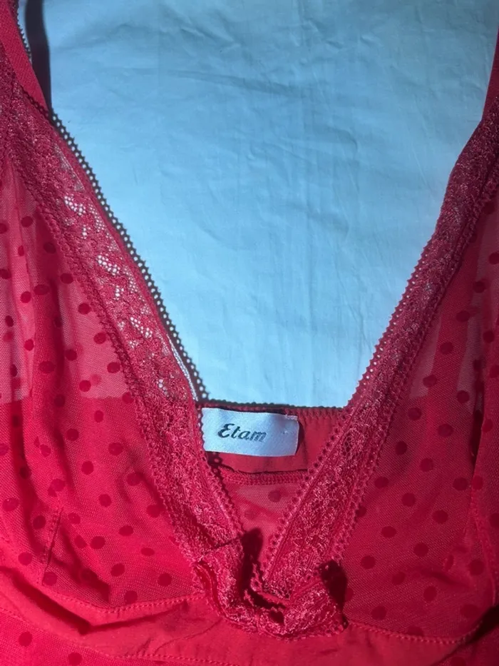 Robe rouge etam - photo numéro 8