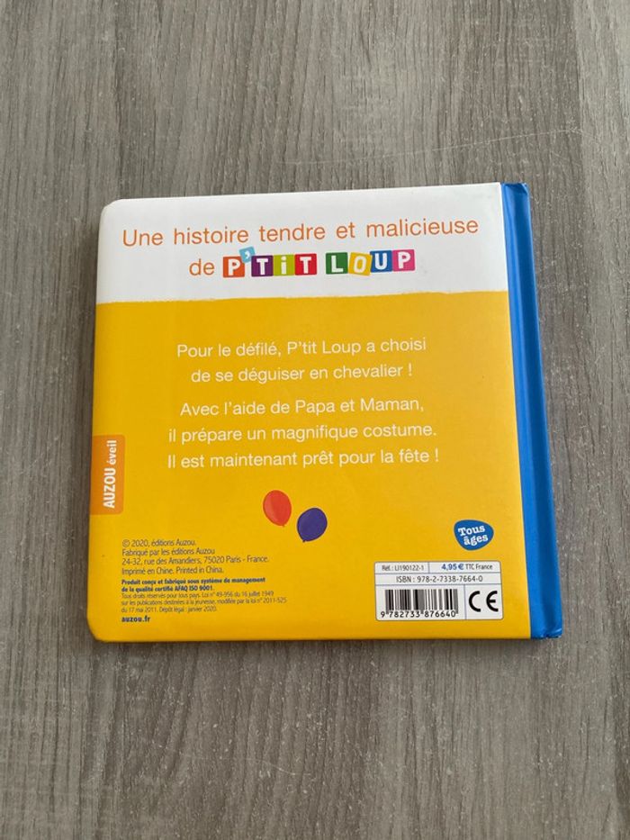 Livre p’tit loup se déguise - photo numéro 2