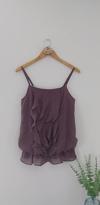 Joli top mauve foncé