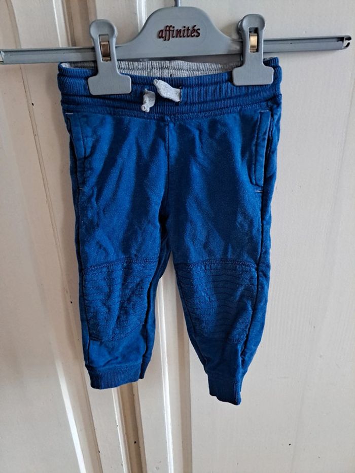 Pantalon souple jogging bleu 18mois kiabi