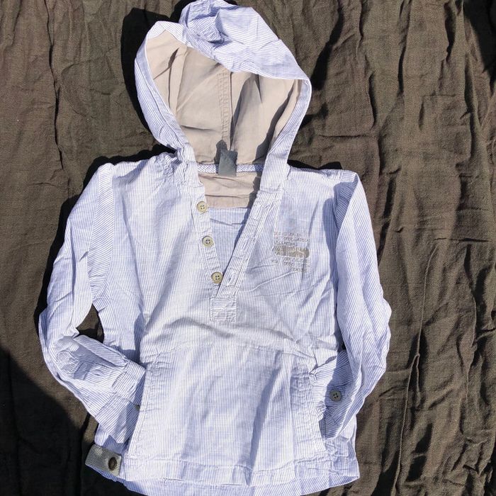 Chemise à capuche garçon Zara