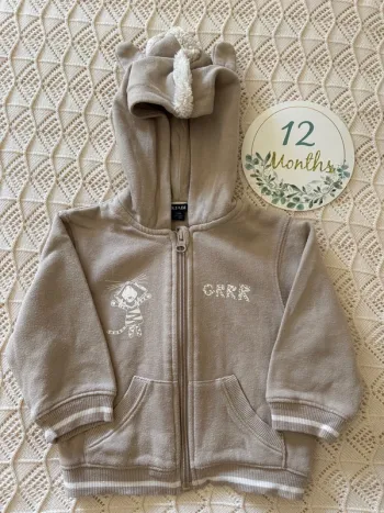 Veste zippee bébé 12 mois